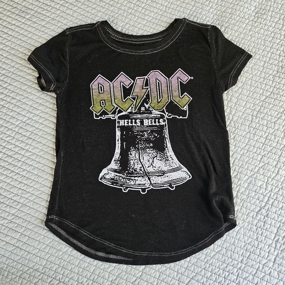 AC/DC | Shirts & Tops | Acdc Black And Purple Kids Tshirt | Poshmark